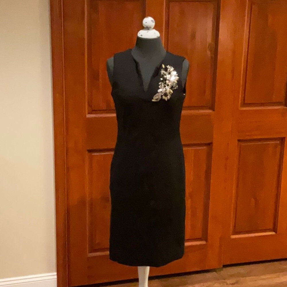 Beautiful Black Dress with Beading